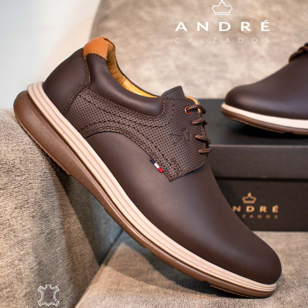 Zapato André Ultraliviano - Cuero Cerato