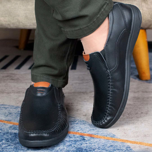 Mocasin Wayra - Cuero Negro