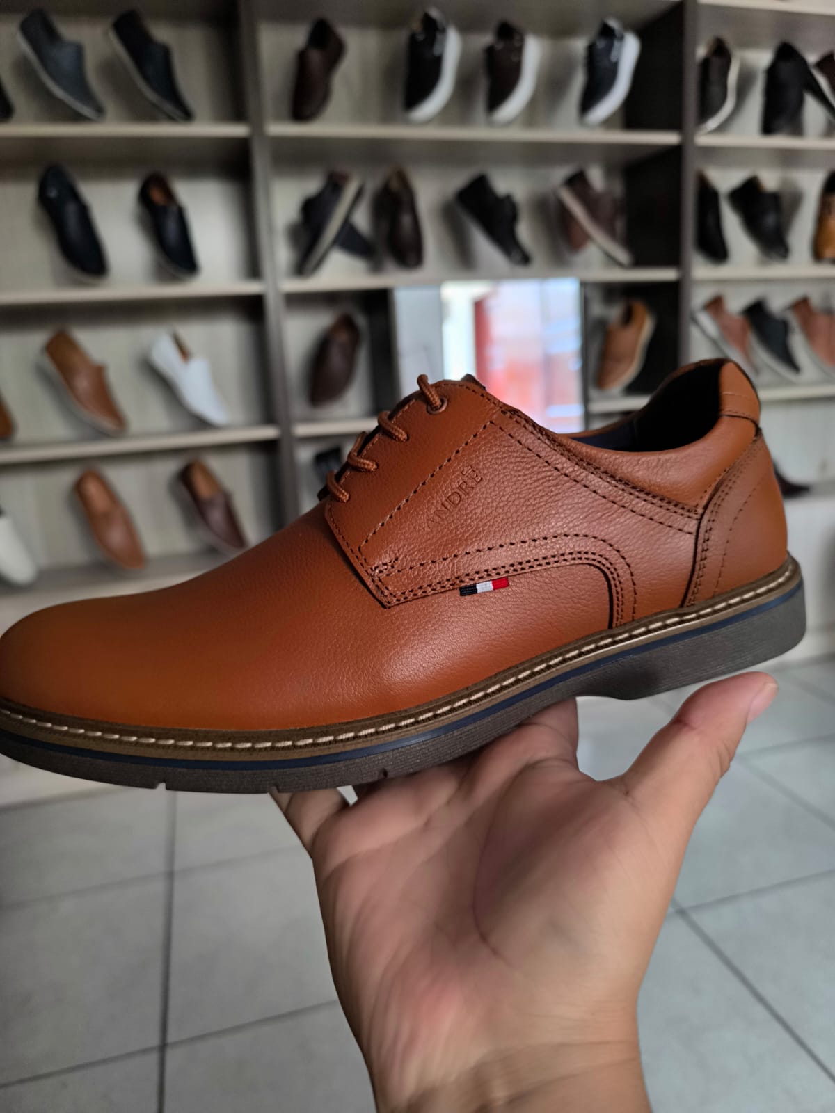 Zapato Mallky - Cuero Camel