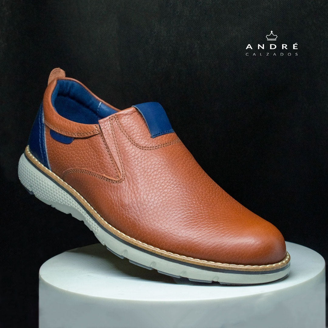 Zapato Wari - Cuero cobre