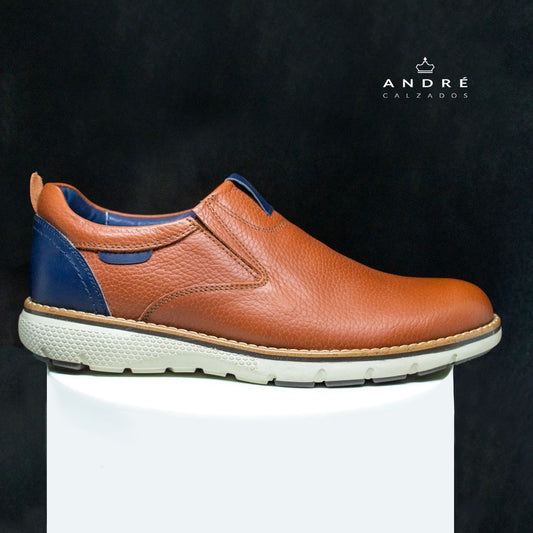 Zapato Wari - Cuero cobre