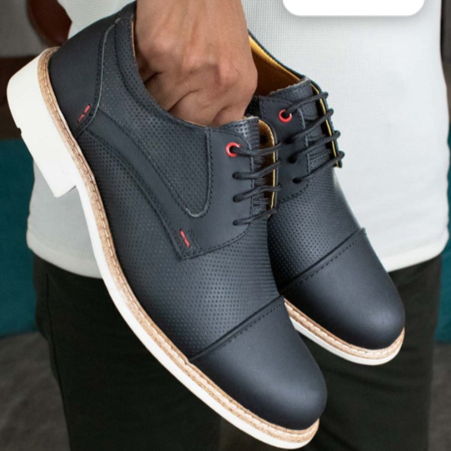 Zapato de Cuero Kallpa negro