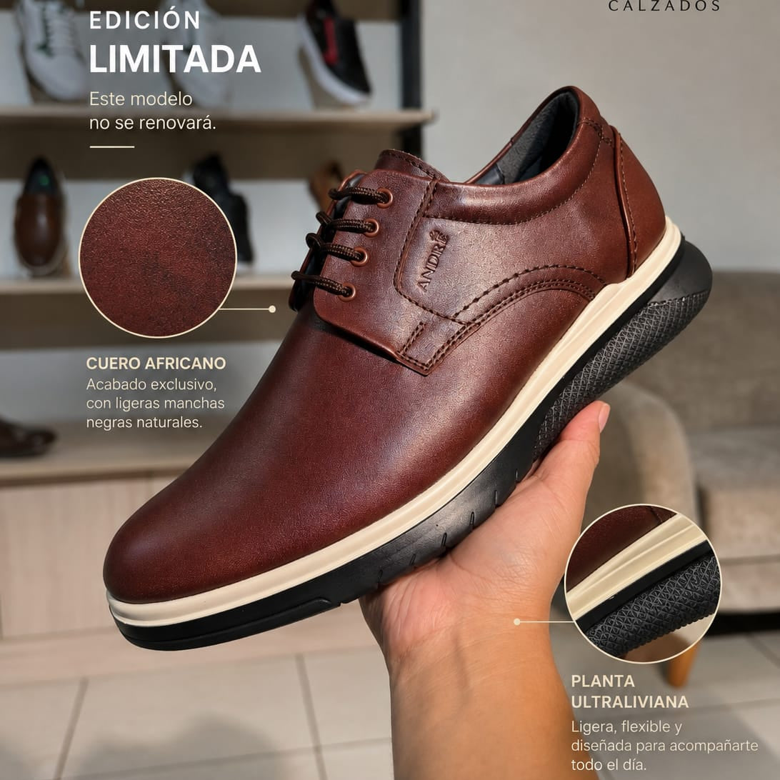 Zapato Kantu - Cuero Conchevino