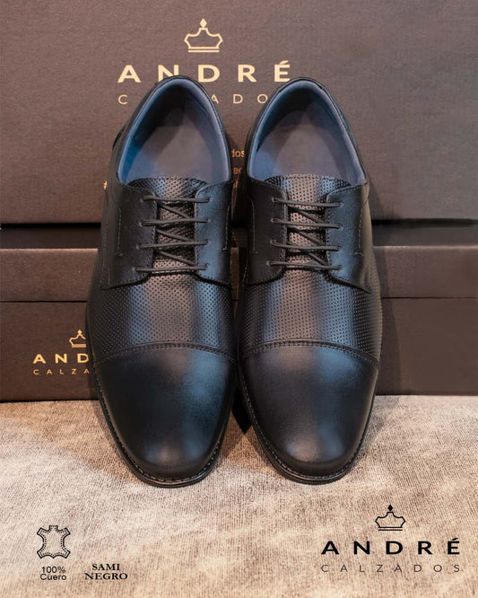 Zapato Sami - Cuero negro