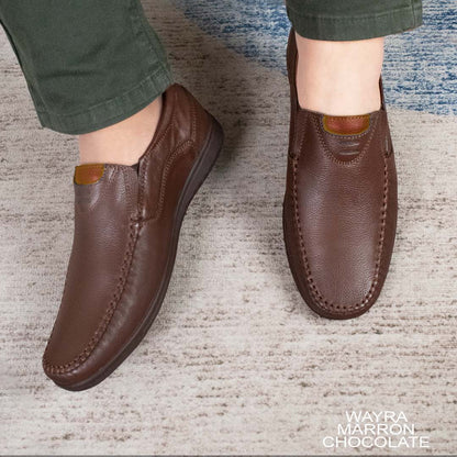 Mocasin Wayra - Cuero Chocolate