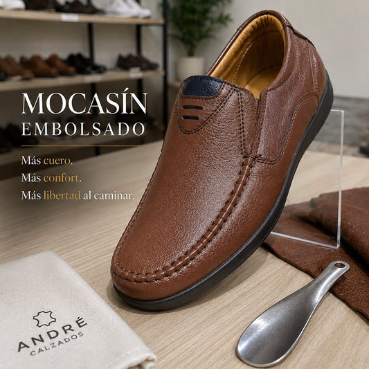 Mocasin Wayra 2 - Cuero Chocolate P/chocolate