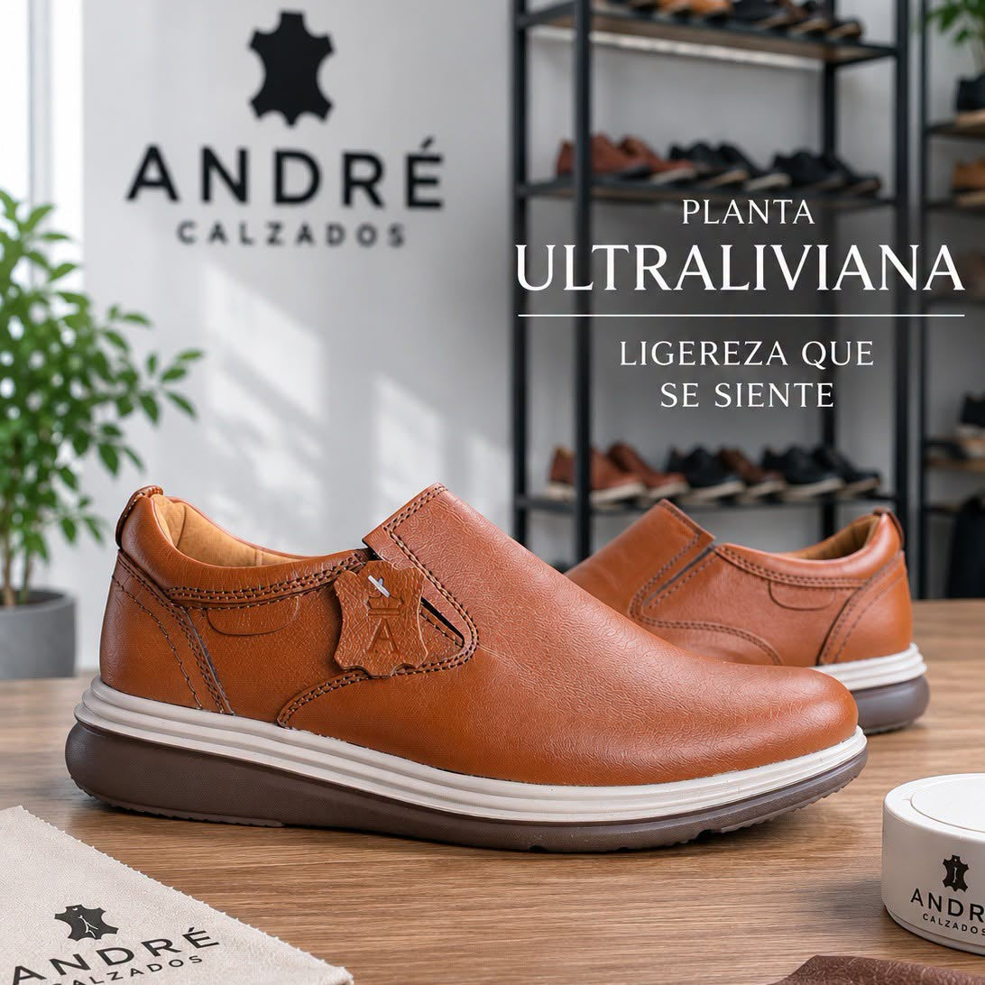 Mocasin Ultraliviano Camell