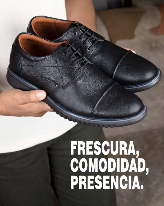 Zapato de cuero Andre Negro
