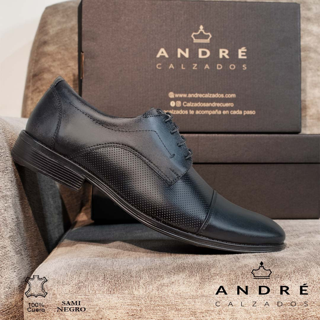 Zapato Sami - Cuero negro