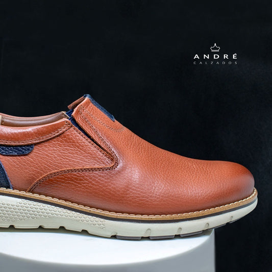 Zapato Wari - Cuero cobre