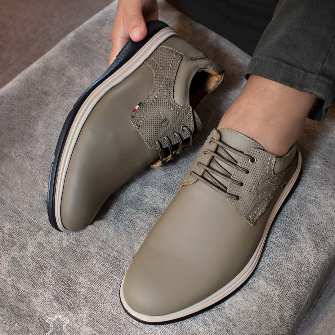 Zapato Andre - Cuero Cerato Oliva