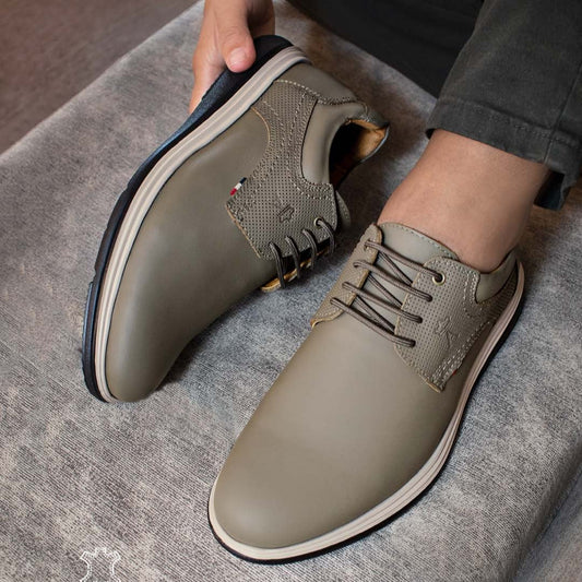 Zapato Andre - Cuero Cerato Oliva