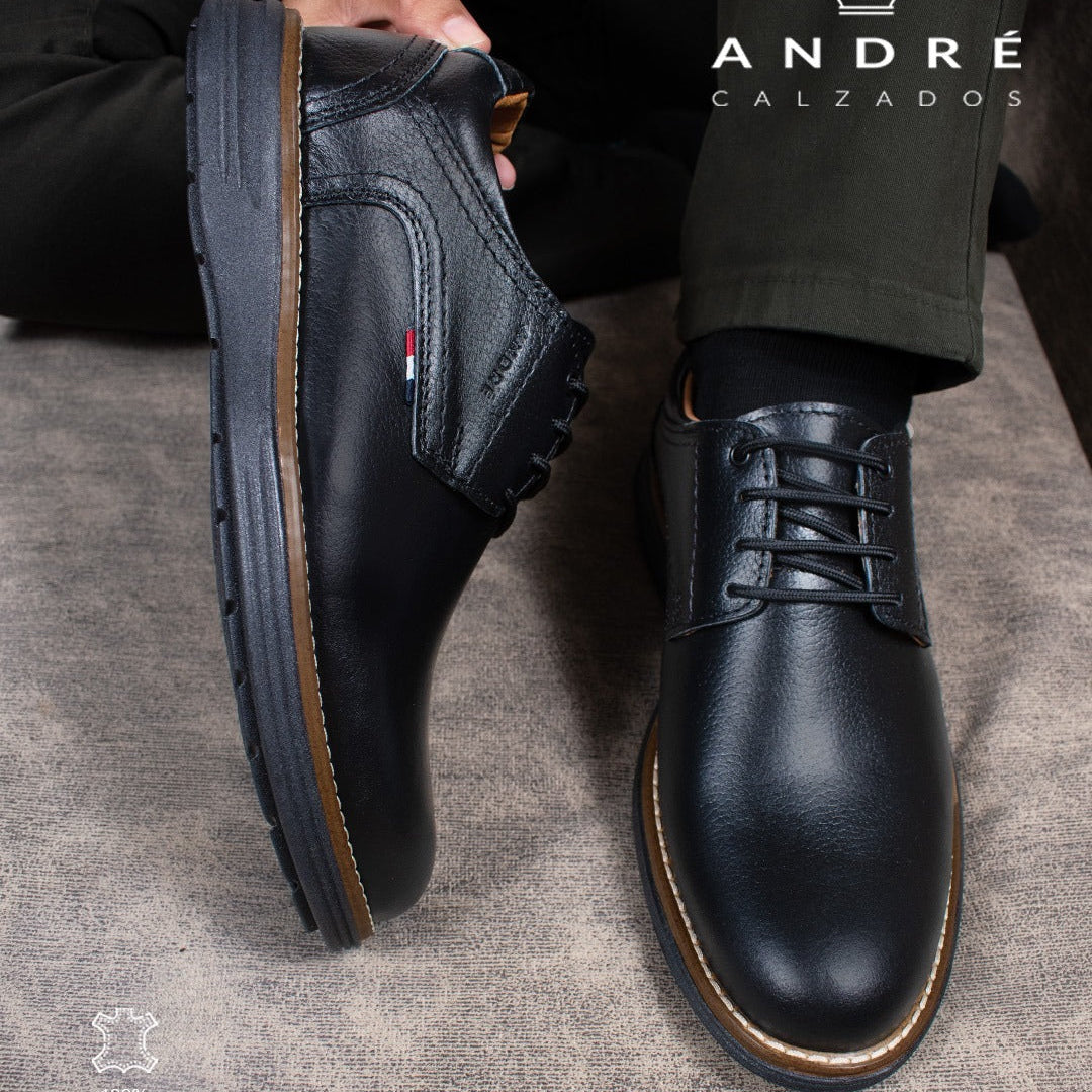 Zapato Mallki - Cuero negro