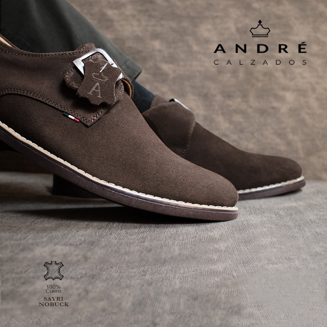 Zapato Sayri - Cuero Nobuck