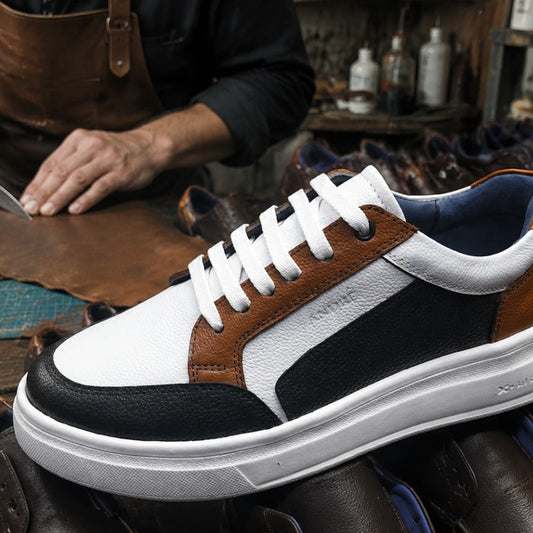 Zapatilla de Cuero Tunki