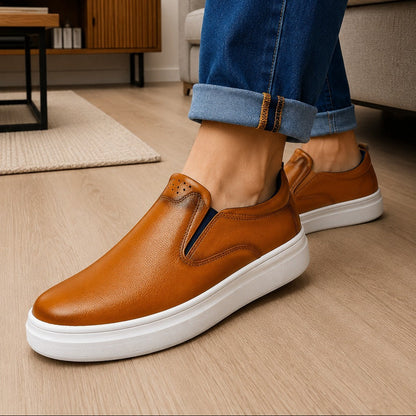 Mocasin Wari Ultraliviano - Cuero Camel