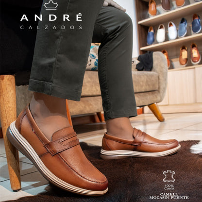 Mocasin Puente - Cuero Camell