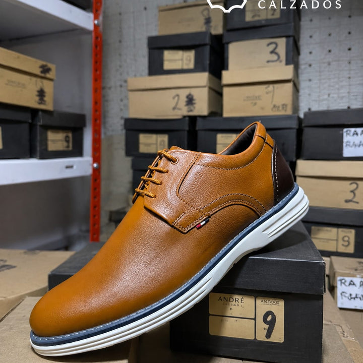 Zapato Andre - Cuero cobre mate