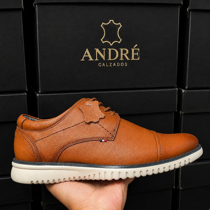 Zapato Andre - Cuero Cobre