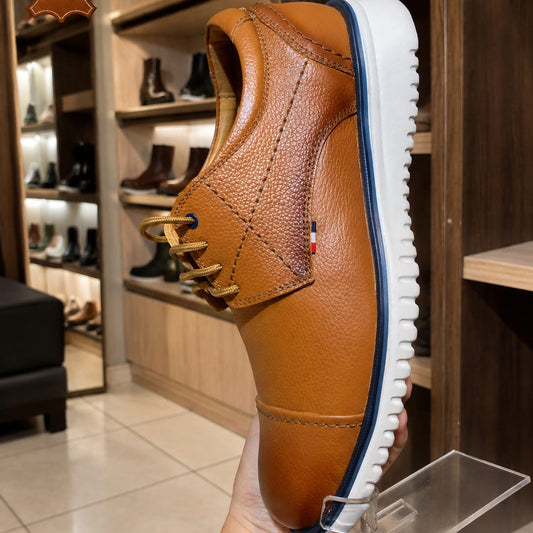 Zapato André - Cuero natural