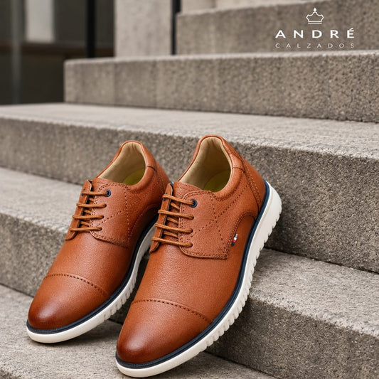 Zapato Andre - Cuero Cobre