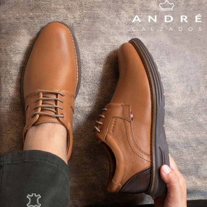Zapato Antay - Cuero natural