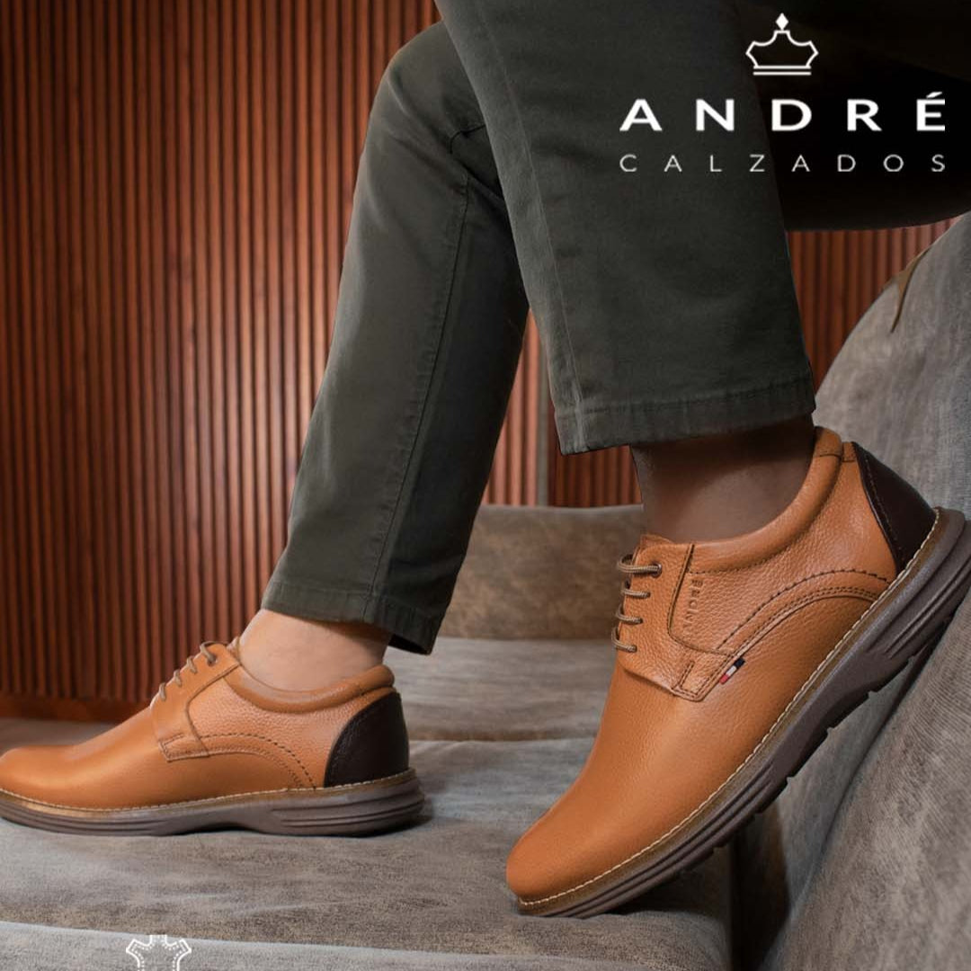 Zapato Antay - Cuero natural