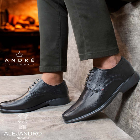 Zapato de vestir Alejandro - Cuero negro
