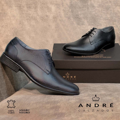 Zapato Amaru - Cuero negro