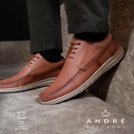 Calzado de cuero APU natural