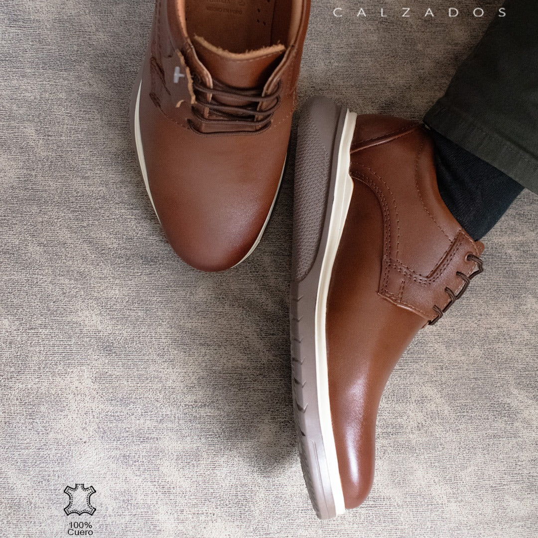 Zapato Kantu - Cuero Habano