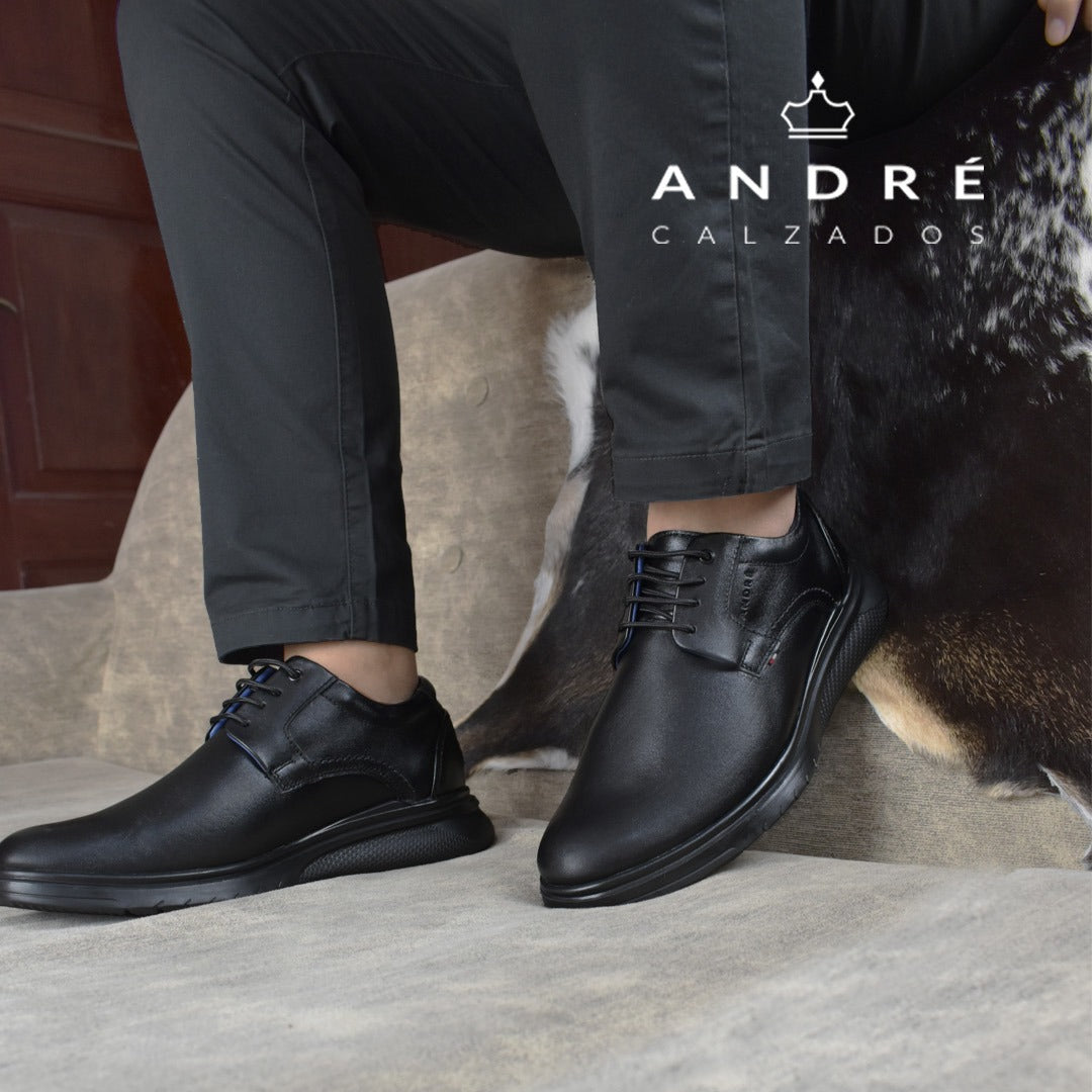 Zapato Kantu - Cuero negro