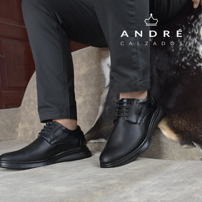 Zapato Kantu - Cuero negro