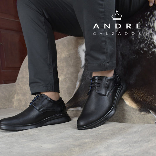 Zapato Kantu - Cuero negro