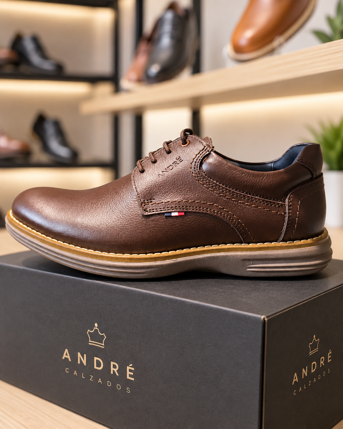 Zapato Mallky marron