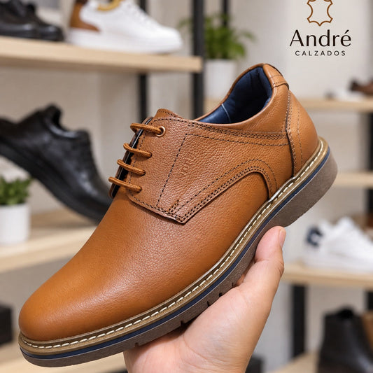 Zapato Mallky - Cuero Camel