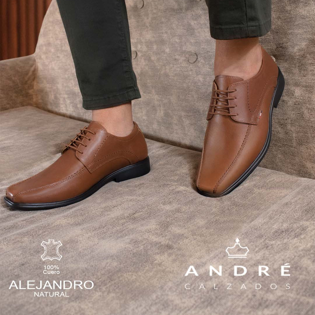 Zapato de Vestir Alejandro - Cuero Natural