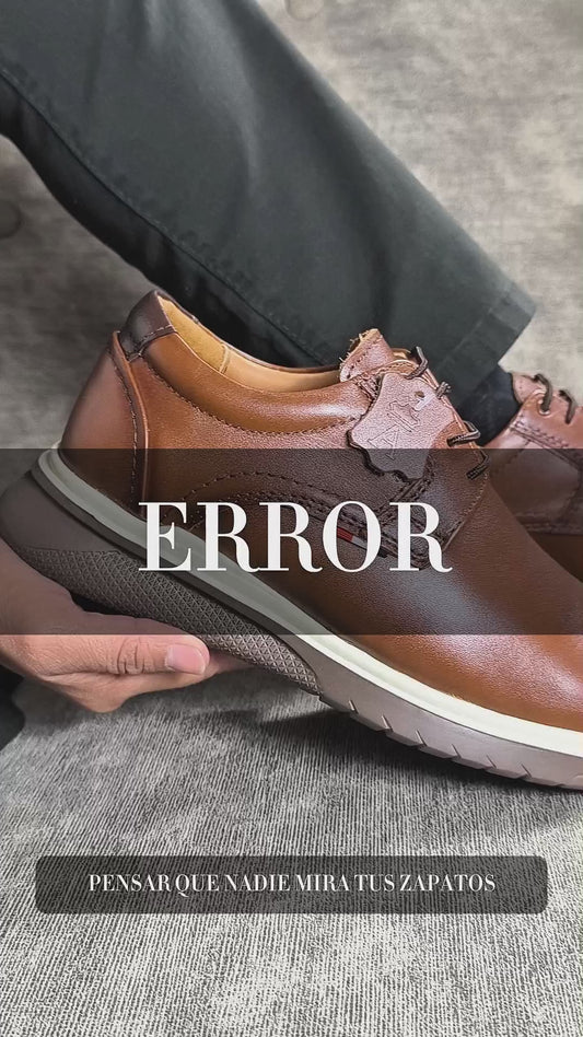 Zapatos de cuero Habano Kantu