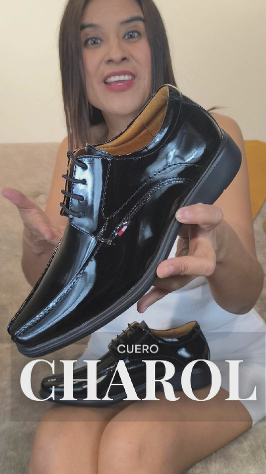 Zapato Alejandro - Cuero charol Negro