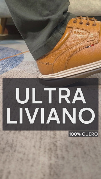 Zapato Andre - Cuero camel