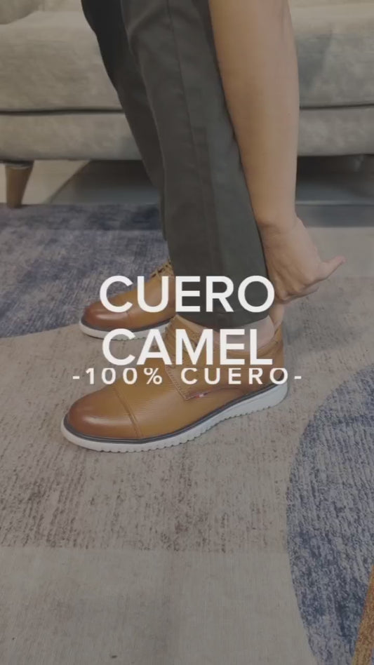 Zapato André - Cuero natural