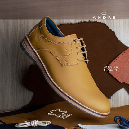 Zapato Wayna - Cuero Camel